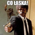 Kto jest za ten niech da